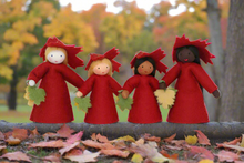 Handmade Maple Fairy Doll by Ambrosius – Eco-Friendly Wool Felt Waldorf Toy from Eco Flower Fairies LLC