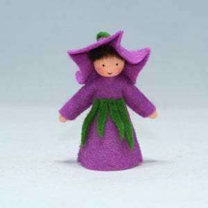 Handmade Morning Glory Fairy Doll by Ambrosius – Eco-Friendly Wool Felt Waldorf Toy from Eco Flower Fairies LLC