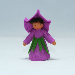 Handmade Morning Glory Fairy Doll by Ambrosius – Eco-Friendly Wool Felt Waldorf Toy from Eco Flower Fairies LLC