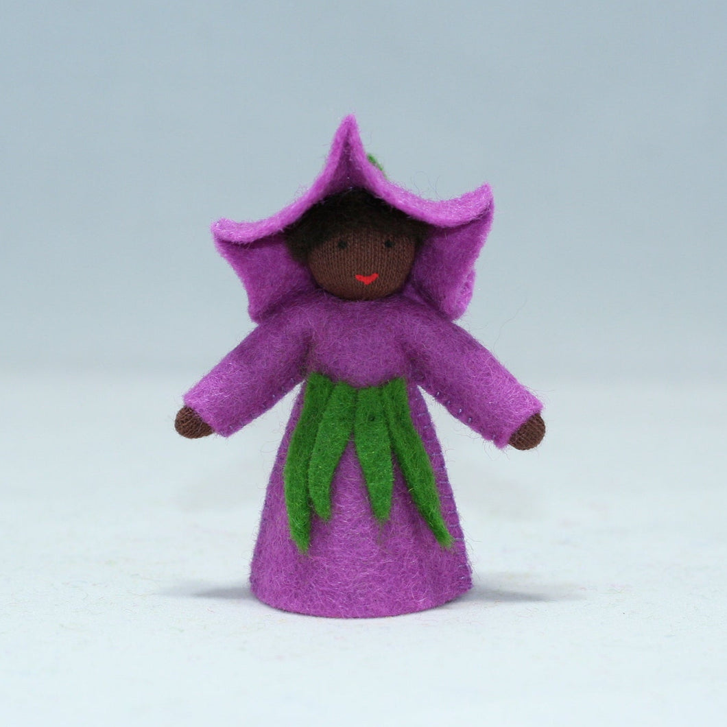 Handmade Morning Glory Fairy Doll by Ambrosius – Eco-Friendly Wool Felt Waldorf Toy from Eco Flower Fairies LLC