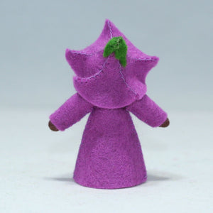 Morning Glory Fairy Doll – 2.5", 3" & 3.5" Handmade Felt Waldorf Decorations by Ambrosius