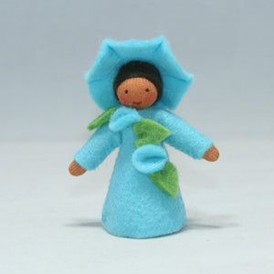 Handmade Morning Glory Fairy Doll by Ambrosius – Eco-Friendly Wool Felt Waldorf Toy from Eco Flower Fairies LLC