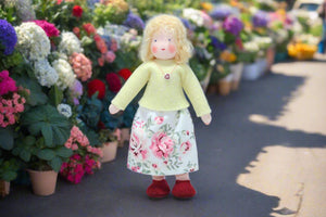 Handmade Mother Doll by Ambrosius – Eco-Friendly Wool Felt Waldorf Toy from Eco Flower Fairies LLC