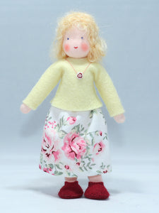Handmade Mother Doll by Ambrosius – Eco-Friendly Wool Felt Waldorf Toy from Eco Flower Fairies LLC