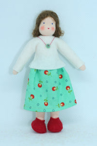 Handmade Mother Doll by Ambrosius – Eco-Friendly Wool Felt Waldorf Toy from Eco Flower Fairies LLC