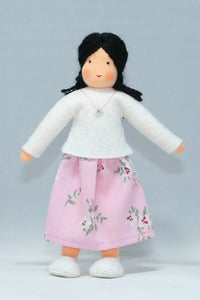 Handmade Mother Doll by Ambrosius – Eco-Friendly Wool Felt Waldorf Toy from Eco Flower Fairies LLC