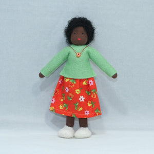 Handmade Mother Doll by Ambrosius – Eco-Friendly Wool Felt Waldorf Toy from Eco Flower Fairies LLC