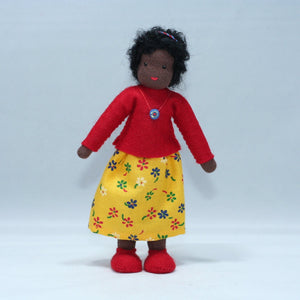 Handmade Mother Doll by Ambrosius – Eco-Friendly Wool Felt Waldorf Toy from Eco Flower Fairies LLC