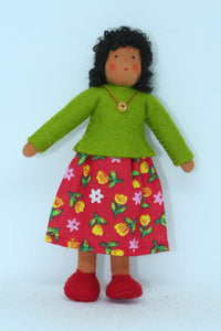 Handmade Mother Doll by Ambrosius – Eco-Friendly Wool Felt Waldorf Toy from Eco Flower Fairies LLC