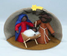 Handmade Nativity Doll Set by Ambrosius – Eco-Friendly Wool Felt Waldorf Toy from Eco Flower Fairies LLC