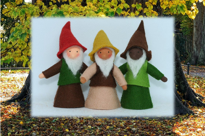Forest Gnome Friends | Waldorf Doll Shop | Eco Flower Fairies | Handmade by Ambrosius