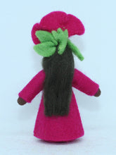 Petunia Fairy Doll – 2.5" Handmade Felt Waldorf Decoration by Ambrosius