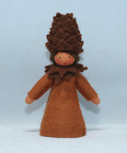 Handmade Pine Cone Fairy Doll by Ambrosius – Eco-Friendly Wool Felt Waldorf Toy from Eco Flower Fairies LLC