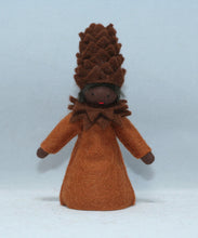 Handmade Pine Cone Fairy Doll by Ambrosius – Eco-Friendly Wool Felt Waldorf Toy from Eco Flower Fairies LLC