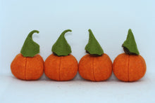 Pumpkin Puck Doll – 2.5" & 3.5" Handmade Felt Waldorf Decorations by Ambrosius