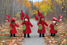 Handmade Rose Hips Fairy Doll by Ambrosius – Eco-Friendly Wool Felt Waldorf Toy from Eco Flower Fairies LLC