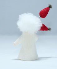 Rose Hips Fairy Doll – 2.5" & 3" Handmade Felt Waldorf Decorations by Ambrosius