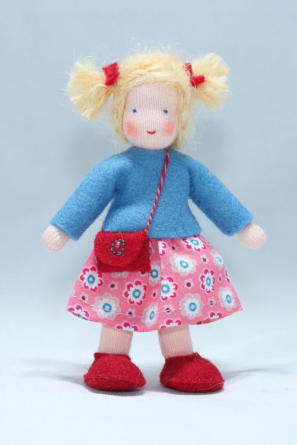 Handmade Sister Doll by Ambrosius – Eco-Friendly Wool Felt Waldorf Toy from Eco Flower Fairies LLC