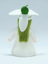 Snowdrop Fairy Doll – 2.5" & 3" Handmade Felt Waldorf Decorations by Ambrosius