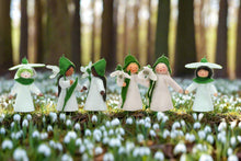 Handmade Snowdrop Fairy Doll by Ambrosius – Eco-Friendly Wool Felt Waldorf Toy from Eco Flower Fairies LLC