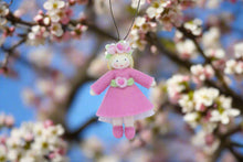 Handmade Spring Pixie Doll by Ambrosius – Eco-Friendly Wool Felt Waldorf Toy from Eco Flower Fairies LLC