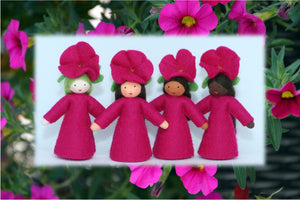 Petunia Fairy | Waldorf Doll Shop | Eco Flower Fairies | Handmade by Ambrosius