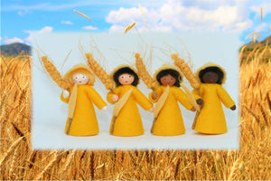 Wheat Prince | Waldorf Doll Shop | Eco Flower Fairies | Handmade by Ambrosius