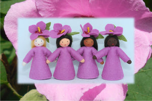 Hibiscus Fairy | Waldorf Doll Shop | Eco Flower Fairies | Handmade by Ambrosius