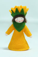 Handmade Sunflower Fairy Doll by Ambrosius – Eco-Friendly Wool Felt Waldorf Toy from Eco Flower Fairies LLC