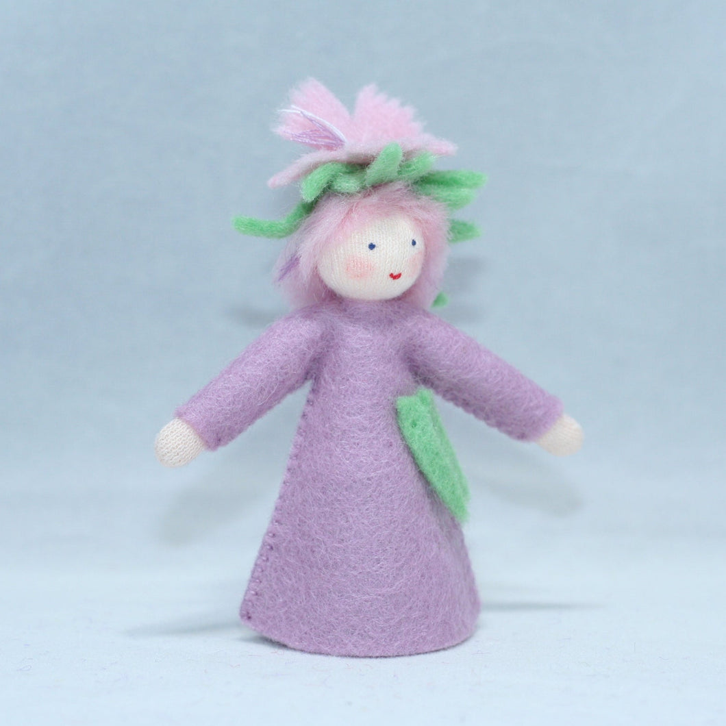 Handmade Sweet William Fairy Doll by Ambrosius – Eco-Friendly Wool Felt Waldorf Toy from Eco Flower Fairies LLC
