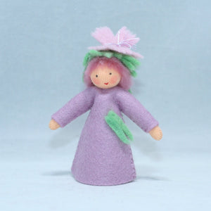 Handmade Sweet William Fairy Doll by Ambrosius – Eco-Friendly Wool Felt Waldorf Toy from Eco Flower Fairies LLC