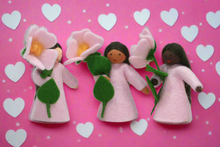 Sweet Briar Fairy Doll – 2.5" Handmade Felt Waldorf Decoration by Ambrosius