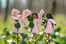 Sweet Briar Fairy Doll – 2.5" Handmade Felt Waldorf Decoration by Ambrosius