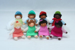 Handmade Toddler Sibling Doll by Ambrosius – Eco-Friendly Wool Felt Waldorf Toy from Eco Flower Fairies LLC
