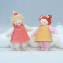 Handmade Toddler Sibling Doll by Ambrosius – Eco-Friendly Wool Felt Waldorf Toy from Eco Flower Fairies LLC