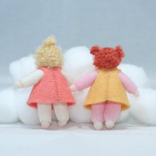 Dollhouse Toddler Sibling – 2.5” Handmade Felt Waldorf Doll by Ambrosius