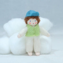 Handmade Toddler Sibling Doll by Ambrosius – Eco-Friendly Wool Felt Waldorf Toy from Eco Flower Fairies LLC