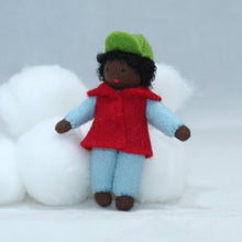 Handmade Toddler Sibling Doll by Ambrosius – Eco-Friendly Wool Felt Waldorf Toy from Eco Flower Fairies LLC
