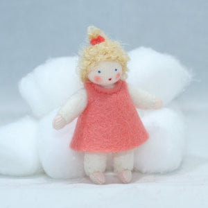 Handmade Toddler Sibling Doll by Ambrosius – Eco-Friendly Wool Felt Waldorf Toy from Eco Flower Fairies LLC