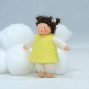 Handmade Toddler Sibling Doll by Ambrosius – Eco-Friendly Wool Felt Waldorf Toy from Eco Flower Fairies LLC