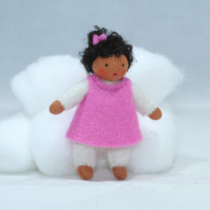 Handmade Toddler Sibling Doll by Ambrosius – Eco-Friendly Wool Felt Waldorf Toy from Eco Flower Fairies LLC