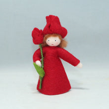 Handmade Tulip Fairy Doll by Ambrosius – Eco-Friendly Wool Felt Waldorf Toy from Eco Flower Fairies LLC