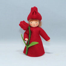 Handmade Tulip Fairy Doll by Ambrosius – Eco-Friendly Wool Felt Waldorf Toy from Eco Flower Fairies LLC