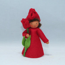 Handmade Tulip Fairy Doll by Ambrosius – Eco-Friendly Wool Felt Waldorf Toy from Eco Flower Fairies LLC