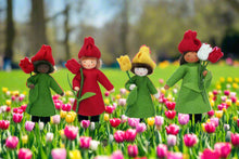 Handmade Tulip Fairy Doll by Ambrosius – Eco-Friendly Wool Felt Waldorf Toy from Eco Flower Fairies LLC