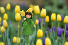 Tulip Fairy Doll – 2.5", 3" & 3.5"  Handmade Felt Waldorf Decorations by Ambrosius