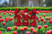 Tulip Fairy Doll – 2.5", 3" & 3.5"  Handmade Felt Waldorf Decorations by Ambrosius