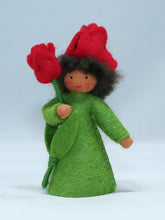 Handmade Tulip Fairy Doll by Ambrosius – Eco-Friendly Wool Felt Waldorf Toy from Eco Flower Fairies LLC
