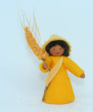 Handmade Wheat Fairy Doll by Ambrosius – Eco-Friendly Wool Felt Waldorf Toy from Eco Flower Fairies LLC