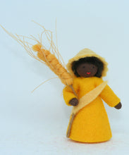 Handmade Wheat Fairy Doll by Ambrosius – Eco-Friendly Wool Felt Waldorf Toy from Eco Flower Fairies LLC
